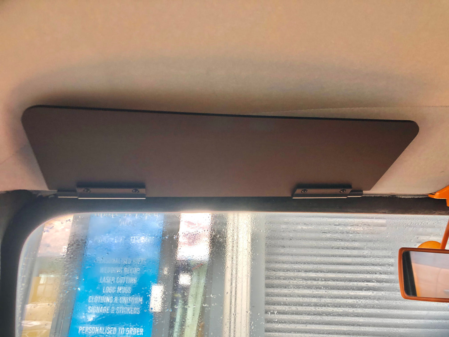 Acrylic Sun Visors - pair