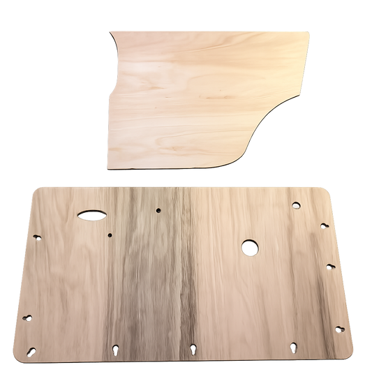 Classic Mini Door Card Panels - Blank/Bare Plywood