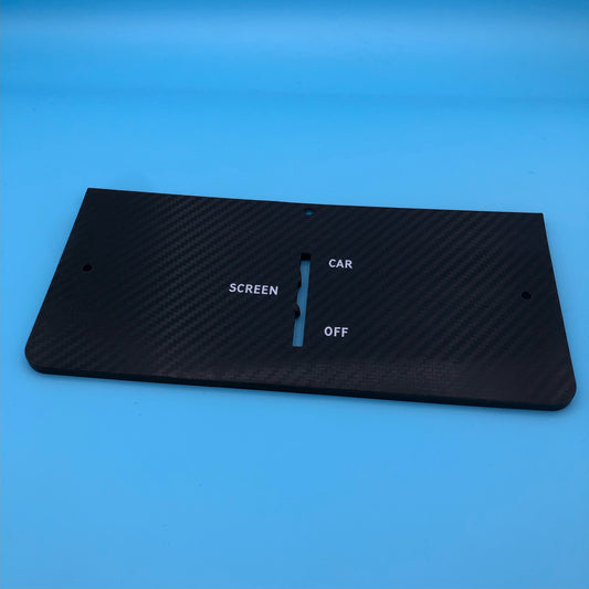 MK1 / MK2 Heater Panel - Carbon Effect - Classic Mini