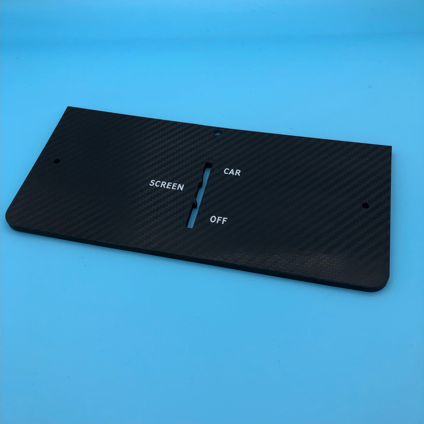 MK1 / MK2 Heater Panel - Carbon Effect - Classic Mini