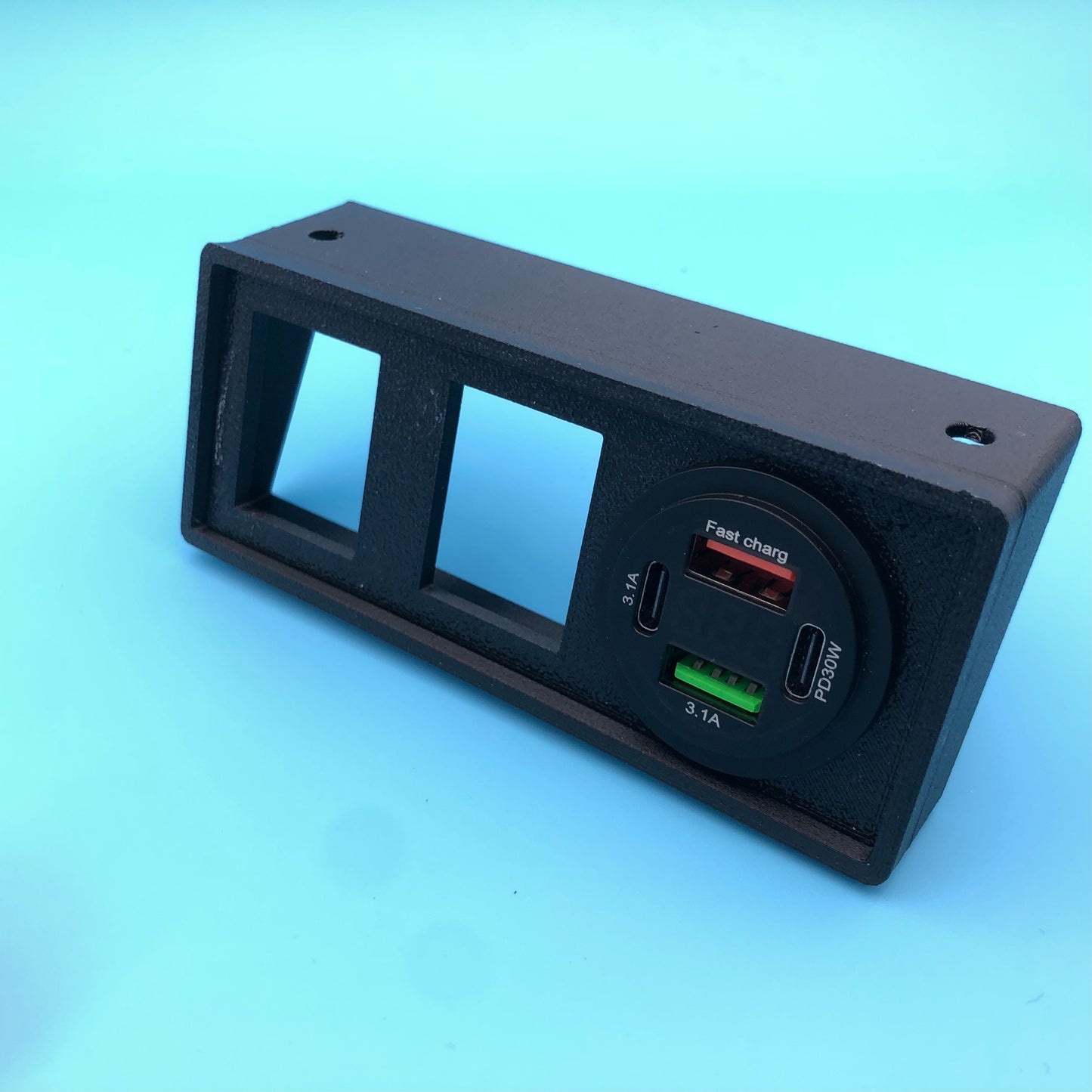 Auxiliary USB Switch Panel - 3 slot Configurable