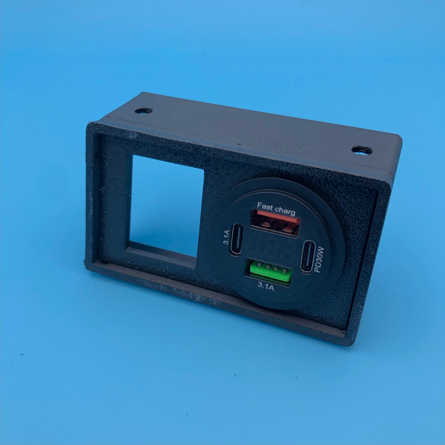 Auxiliary USB Switch Panel - 2 slot Configurable